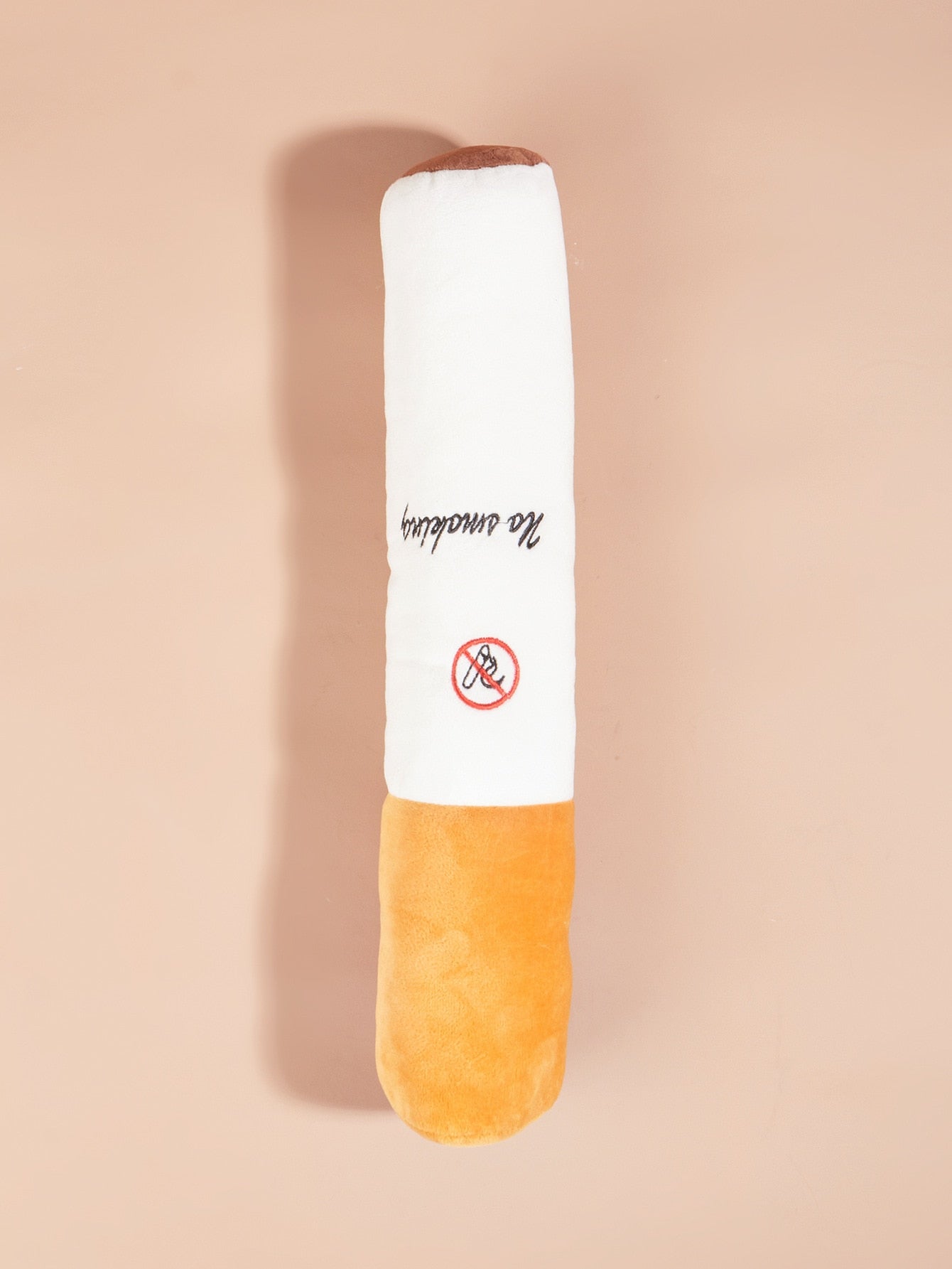 Funny Cigar Plush Dog Toy – Soft, Squeaky & Hilarious Pet Chew Toy