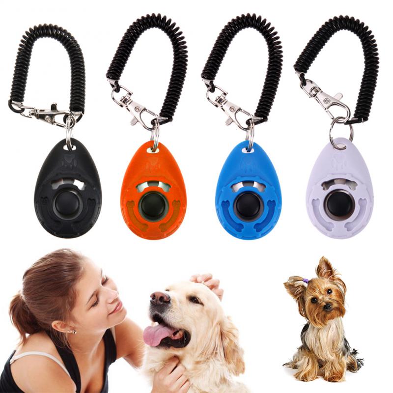 Pet Cat Dog Training Clicker Pet Obedient Wistle