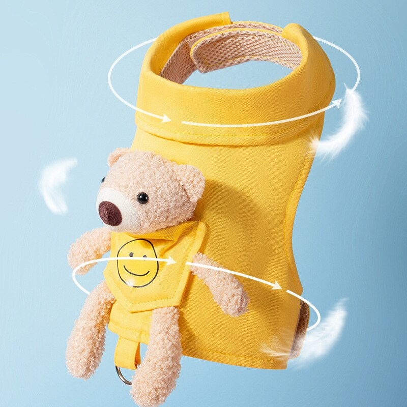 Soft Puppy Vest Harness & Leash Set – Cute, Secure & Comfortable