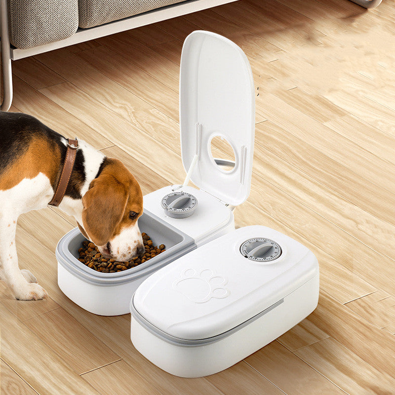 Smart Automatic Pet Feeder – Programmable Food Dispenser with Voice Recording & Portion Control