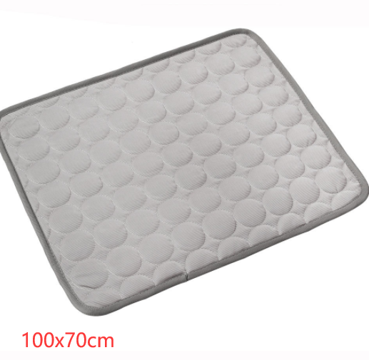 Ice Silk Cooling Pet Pad – Breathable, Soothing Mat for Dogs & Cats (Machine Washable)