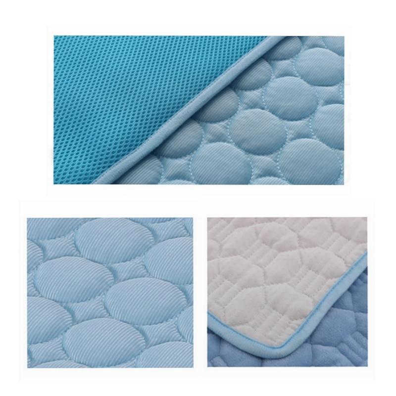 Ice Silk Cooling Pet Pad – Breathable, Soothing Mat for Dogs & Cats (Machine Washable)