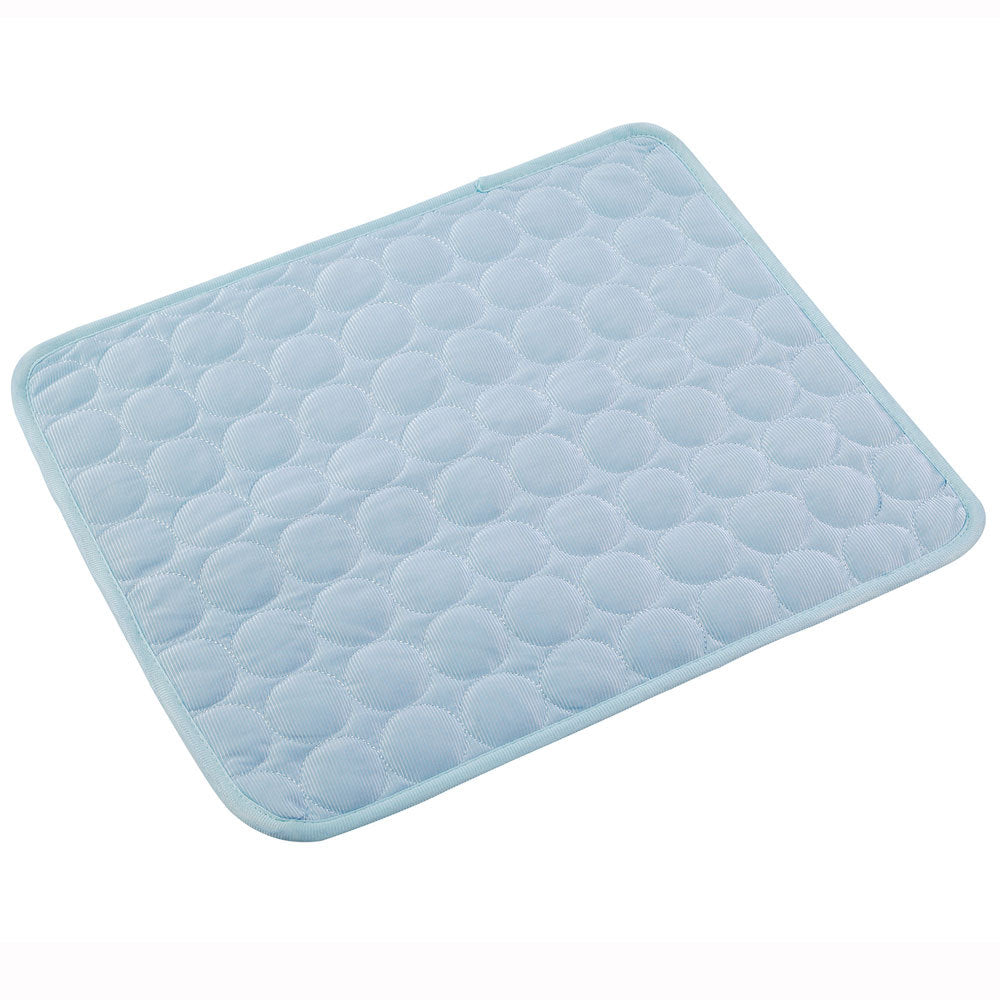 Ice Silk Cooling Pet Pad – Breathable, Soothing Mat for Dogs & Cats (Machine Washable)