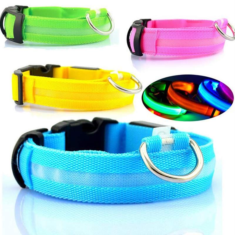 Glow Collar – Rechargeable LED Dog Collar for Nighttime Safety & Style