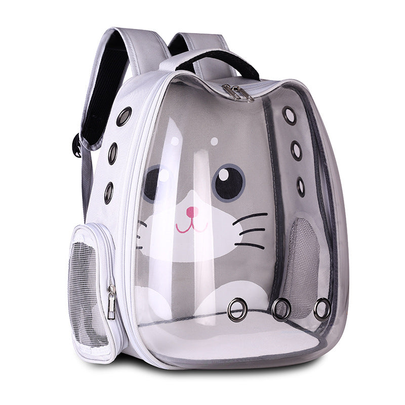 Breathable Pet Carrier Backpack – Comfortable Travel Space for Cats & Dogs
