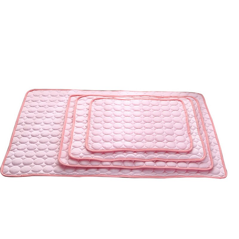 Ice Silk Cooling Pet Pad – Breathable, Soothing Mat for Dogs & Cats (Machine Washable)
