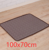 Ice Silk Cooling Pet Pad – Breathable, Soothing Mat for Dogs & Cats (Machine Washable)