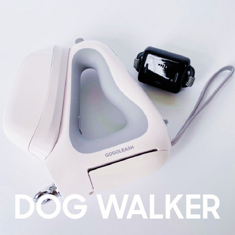 3 IN 1 Retractable Dog Leash With Integrated Dispenser & Poop Bags Dog