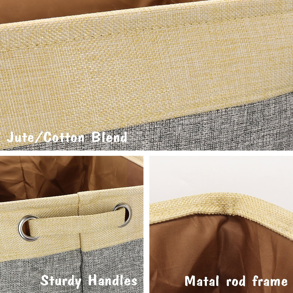 Personalized Pet Toy Storage Basket – Foldable Canvas Organizer for Dogs & Cats