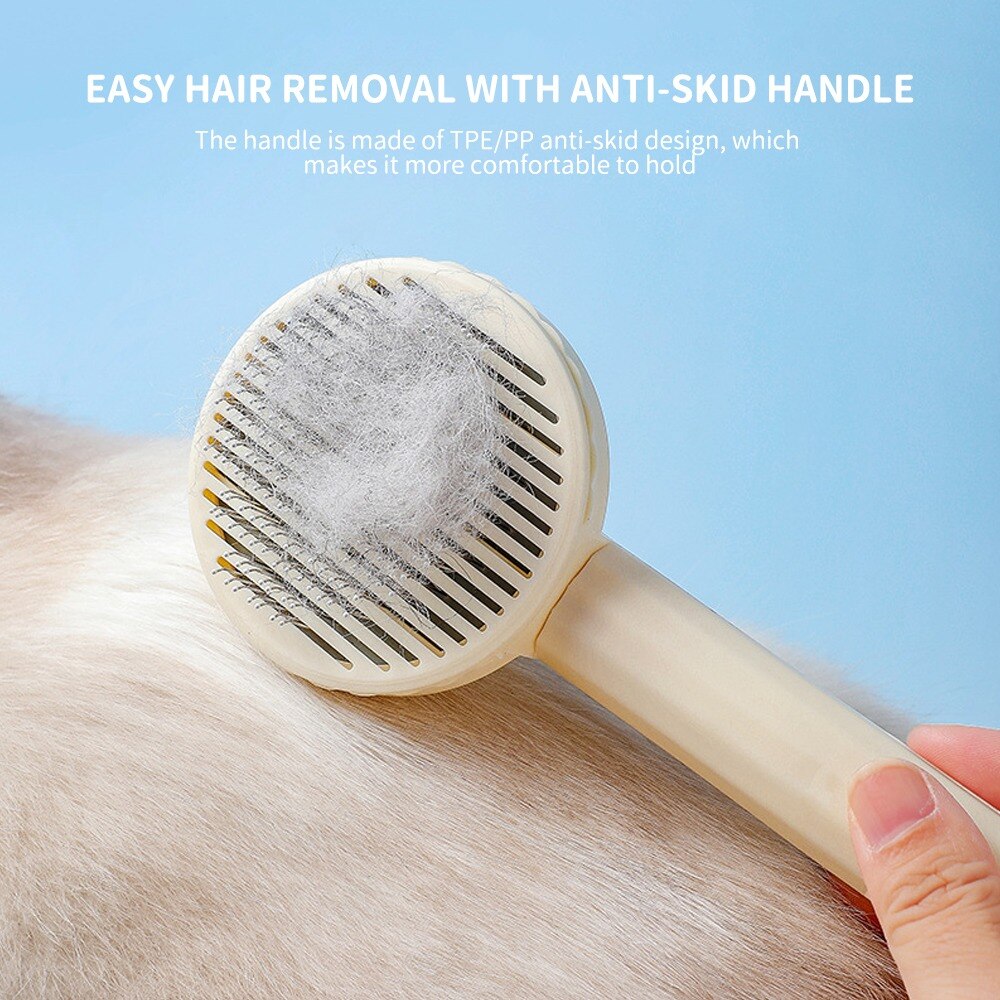 Cat Brush Pet Cat Comb Hair Removes Dog Hair