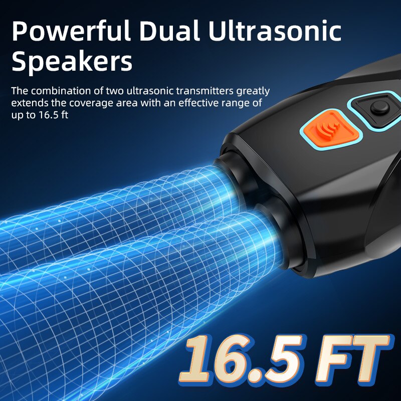 Ultrasonic Dog Repeller LED Dog Training