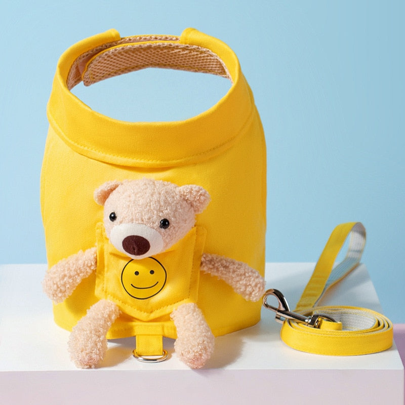 Soft Puppy Vest Harness & Leash Set – Cute, Secure & Comfortable