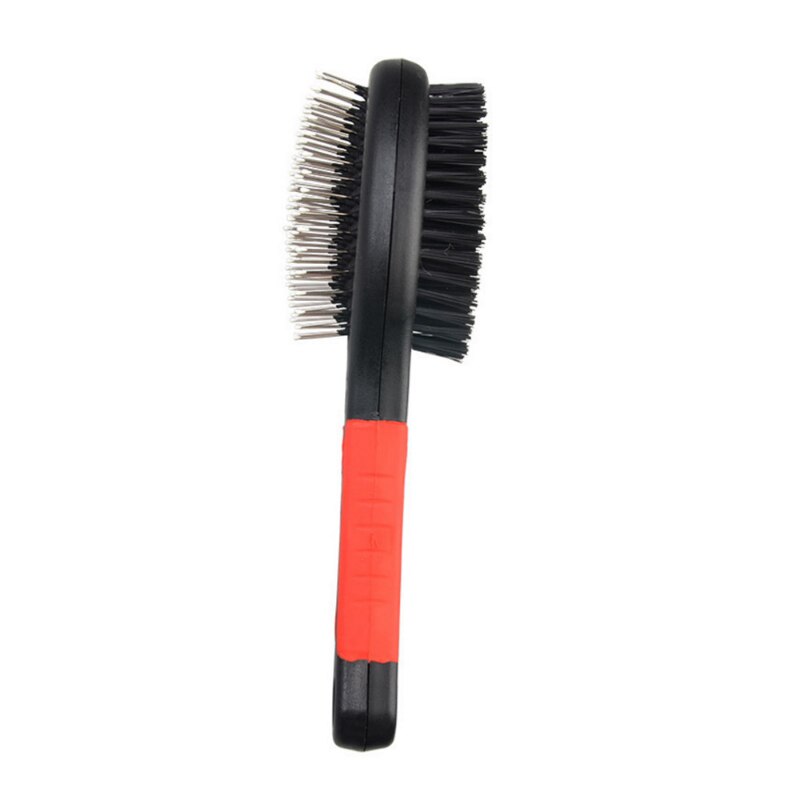 Pet Black Double Sided Bath Brush Dog