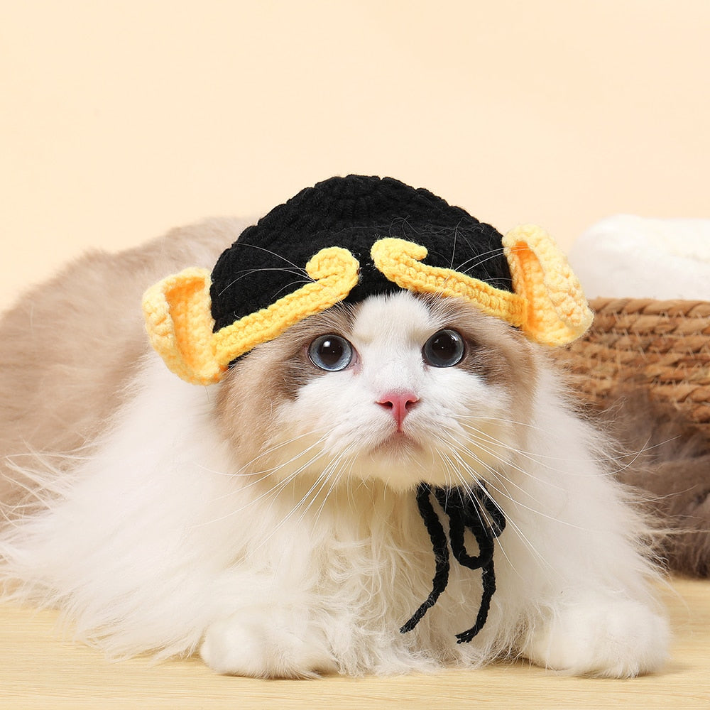 Autumn Winter Cat Hat Elastic Cute Refined