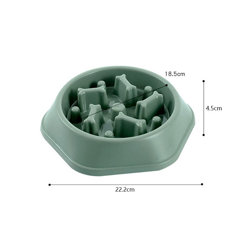 Pet Slow Food Bowl Anti-choking Feeder