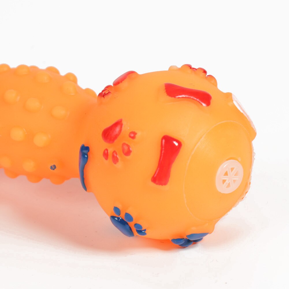 Funny Dumbbell Shaped Pet Toy