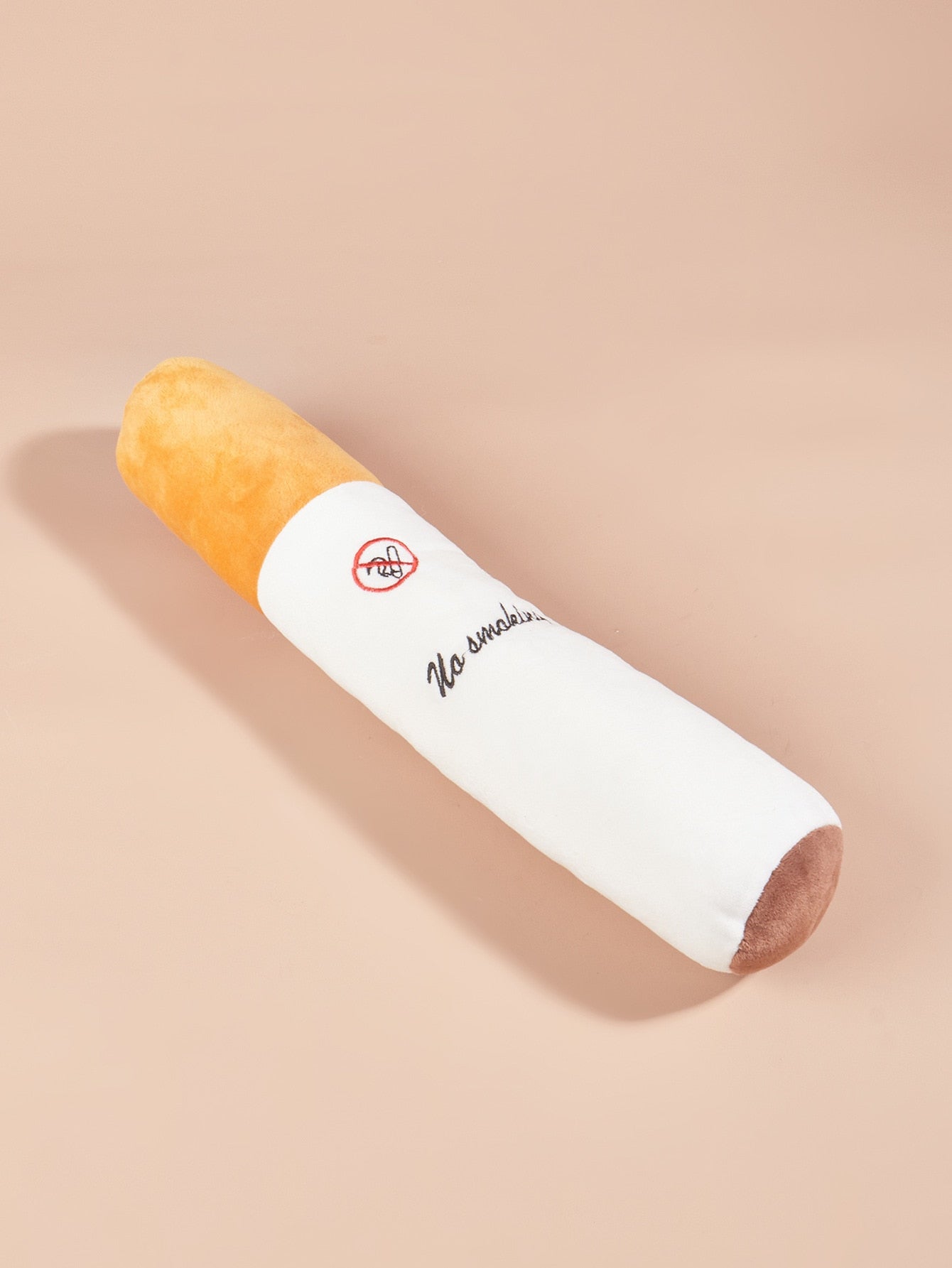 Funny Cigar Plush Dog Toy – Soft, Squeaky & Hilarious Pet Chew Toy