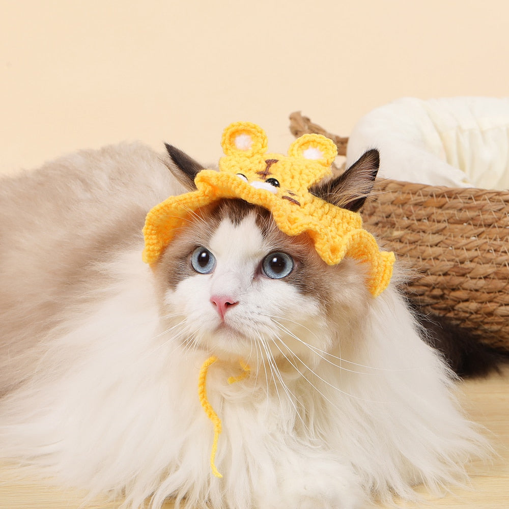 Autumn Winter Cat Hat Elastic Cute Refined