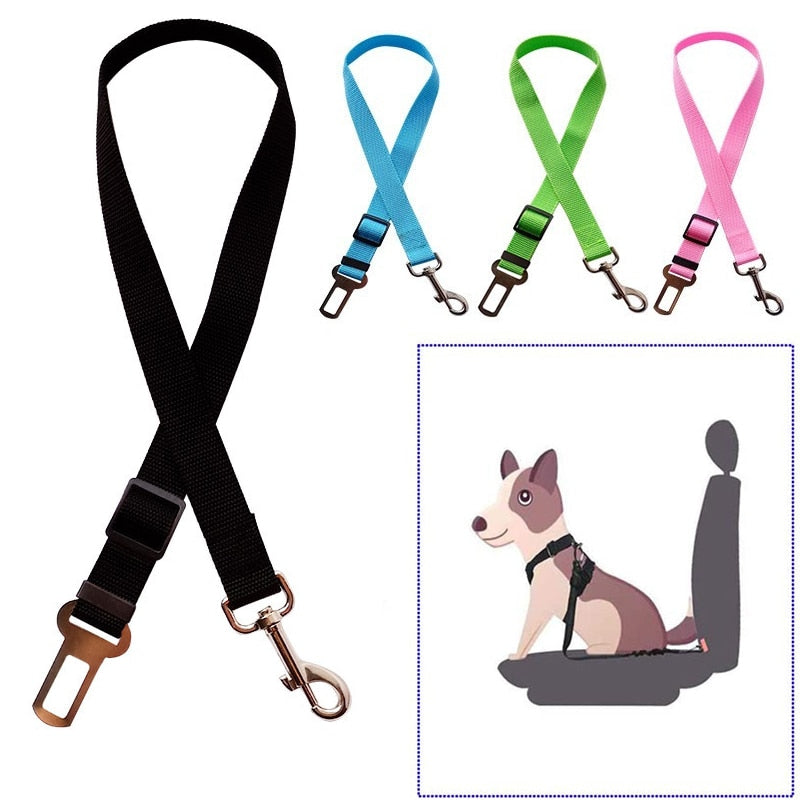 Adjustable Pet Cat Dog Car Seat Belt Pet Seat