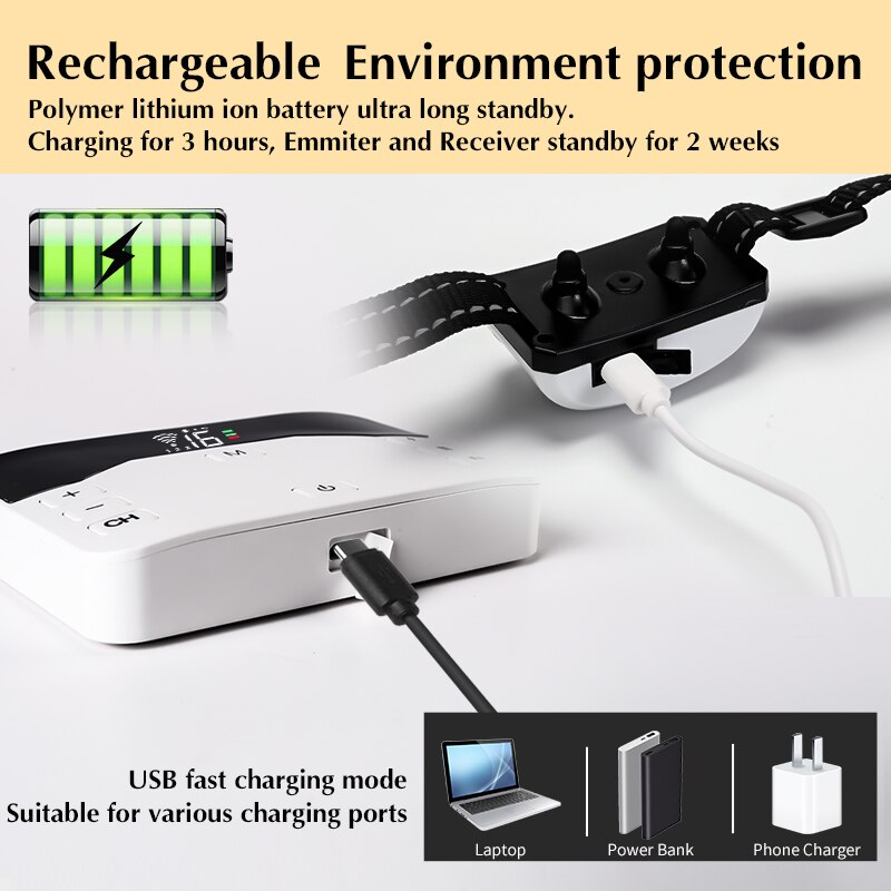 2 IN 1 Wireless Electronic Dog Fence System