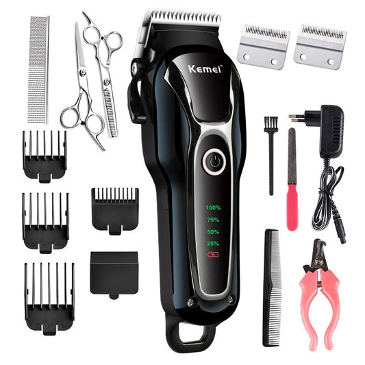 Rechargeable professional dog hair trimmer