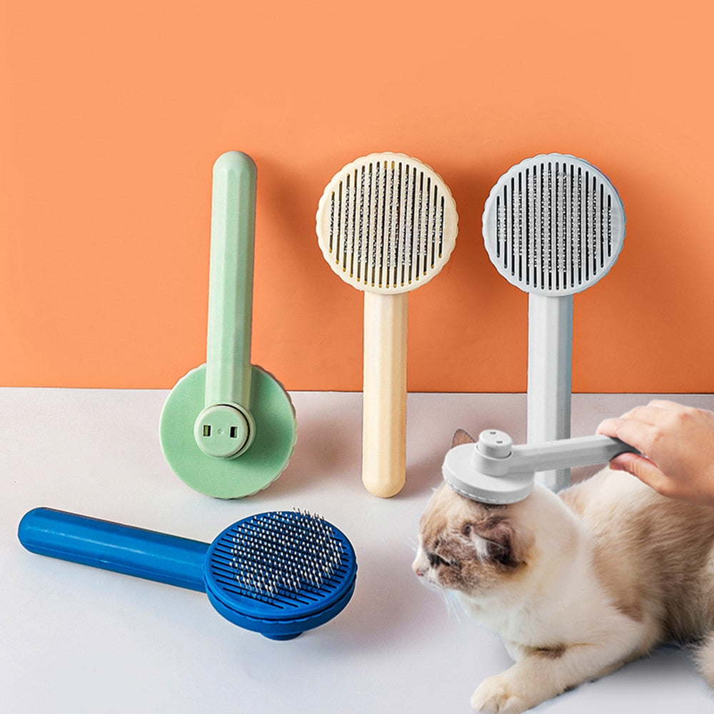 Cat Brush Pet Cat Comb Hair Removes Dog Hair