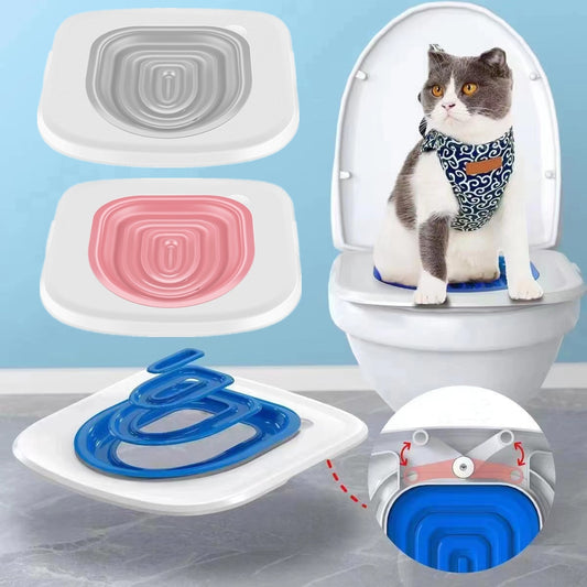 Cat Toilet Trainer Reusable Training Toilet